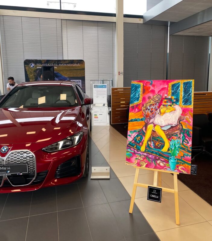 ✨ Art&Hybrid – acolo unde arta întâlnește eleganța în mișcare.Showroomul BMW Automobile Bavaria (2)